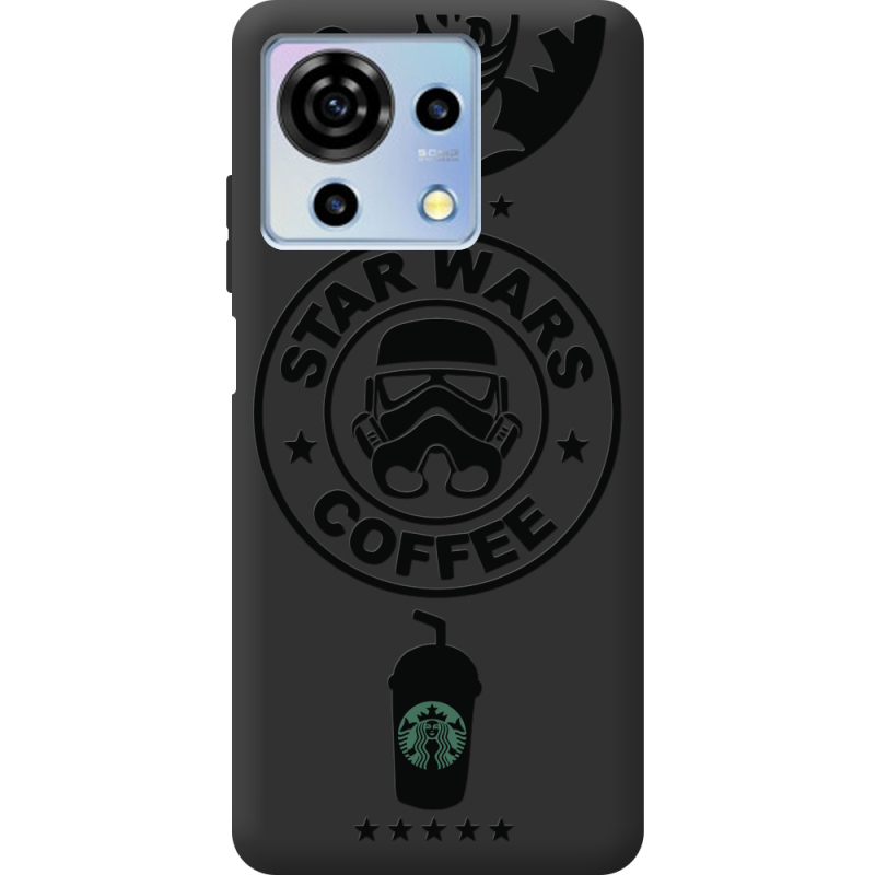 Черный чехол BoxFace ZTE Blade V50 Vita Dark Coffee