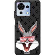 Черный чехол BoxFace ZTE Blade V50 Vita looney bunny