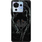 Черный чехол BoxFace ZTE Blade V50 Vita Wolf