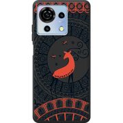 Черный чехол BoxFace ZTE Blade V50 Vita Ornament