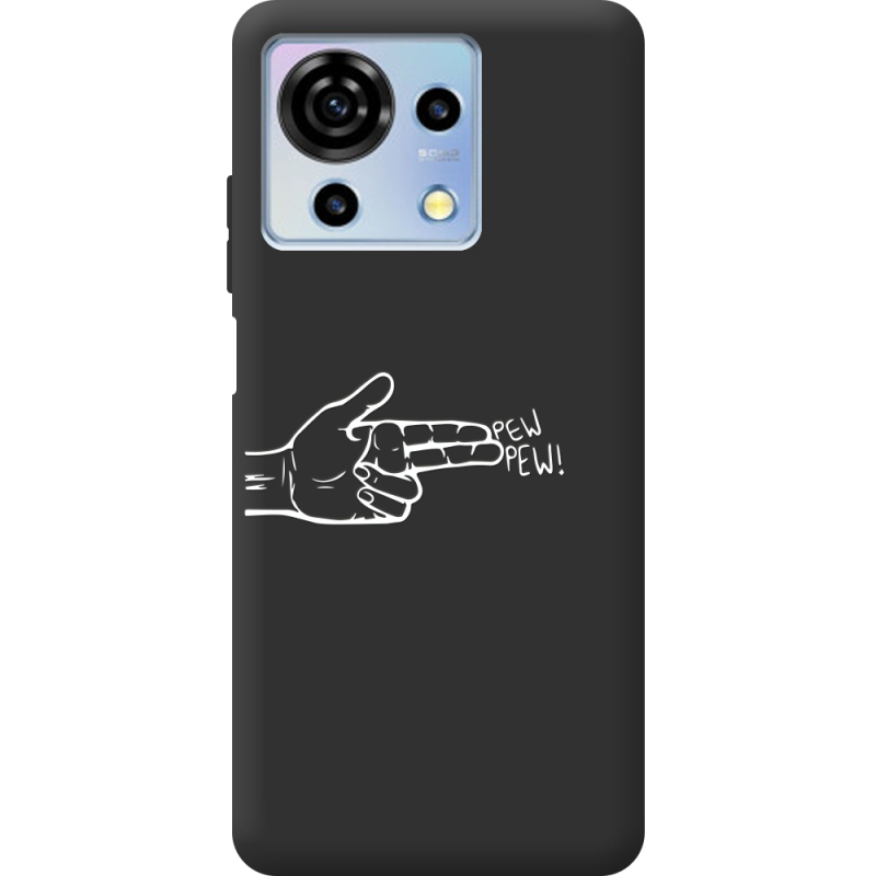 Черный чехол BoxFace ZTE Blade V50 Vita Pew Pew