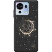 Черный чехол BoxFace ZTE Blade V50 Vita Moon