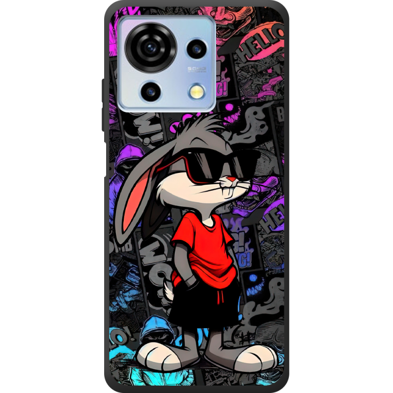 Черный чехол BoxFace ZTE Blade V50 Vita Малий вухань