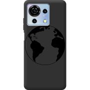 Черный чехол BoxFace ZTE Blade V50 Vita Earth