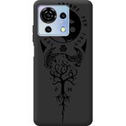 Черный чехол BoxFace ZTE Blade V50 Vita Hugin and Munin