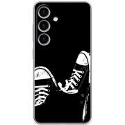 Чехол BoxFace Samsung Galaxy S24 Black Sneakers