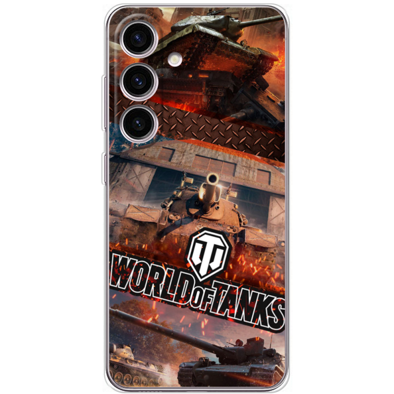 Чехол BoxFace Samsung Galaxy S24 World Of Tanks