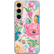 Чехол BoxFace Samsung Galaxy S24 Birds in Flowers