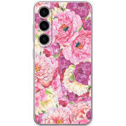 Чехол BoxFace Samsung Galaxy S24 Pink Peonies