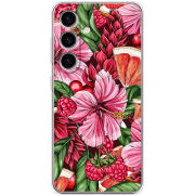 Чехол BoxFace Samsung Galaxy S24 Tropical Flowers