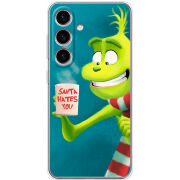 Чехол BoxFace Samsung Galaxy S24 Santa Hates You