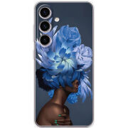 Чехол BoxFace Samsung Galaxy S24 Exquisite Blue Flowers