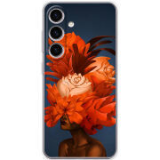 Чехол BoxFace Samsung Galaxy S24 Exquisite Orange Flowers
