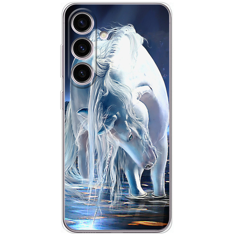 Чехол BoxFace Samsung Galaxy S24 White Horse