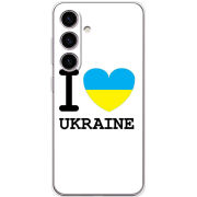 Чехол BoxFace Samsung Galaxy S24 I love Ukraine