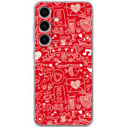 Чехол BoxFace Samsung Galaxy S24 Happy Valentines