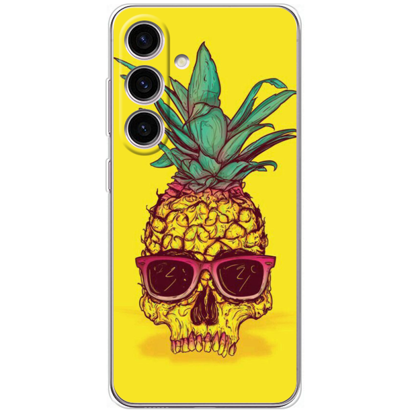 Чехол BoxFace Samsung Galaxy S24 Pineapple Skull