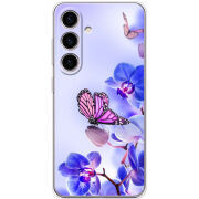 Чехол BoxFace Samsung Galaxy S24 Orchids and Butterflies