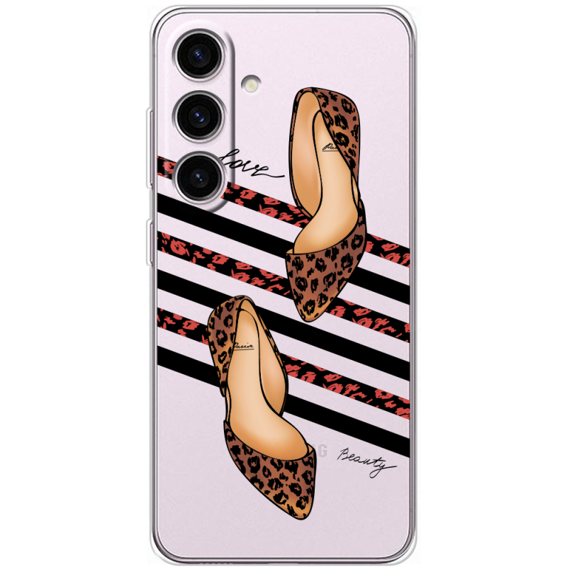 Прозрачный чехол BoxFace Samsung Galaxy S24 Love Beauty