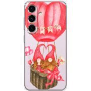 Прозрачный чехол BoxFace Samsung Galaxy S24 Valentine Dwarfs