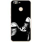 Чехол Uprint Huawei Nova 2 Black Sneakers