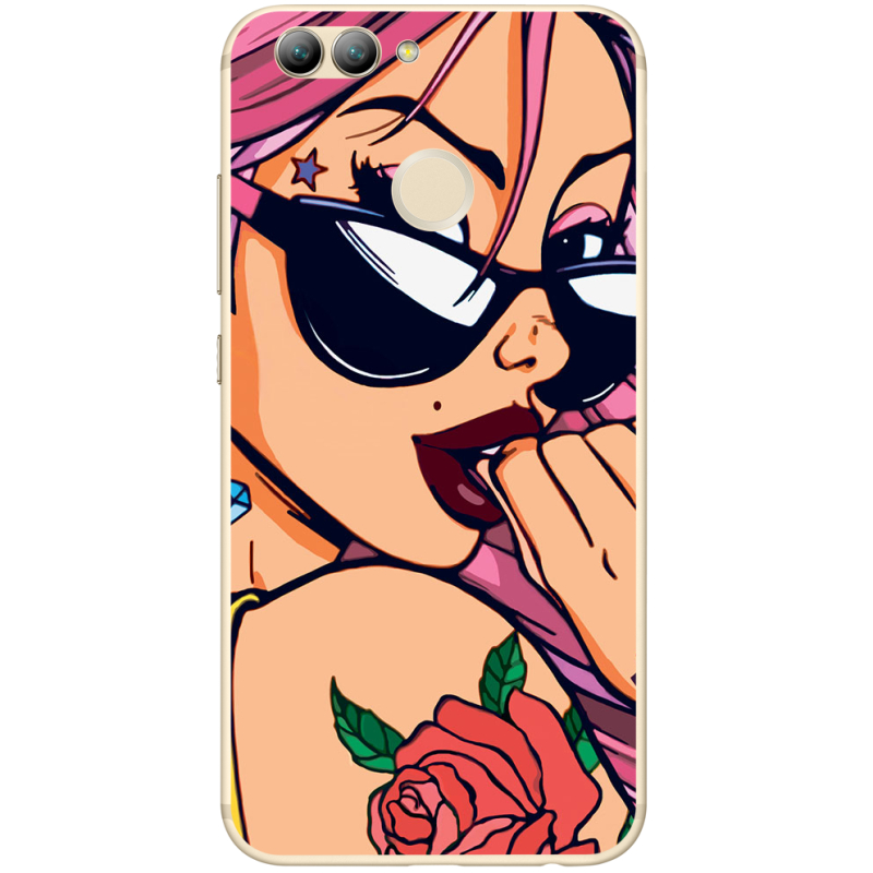 Чехол Uprint Huawei Nova 2 Pink Girl