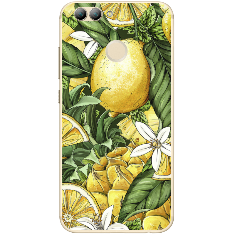 Чехол Uprint Huawei Nova 2 Lemon Pattern