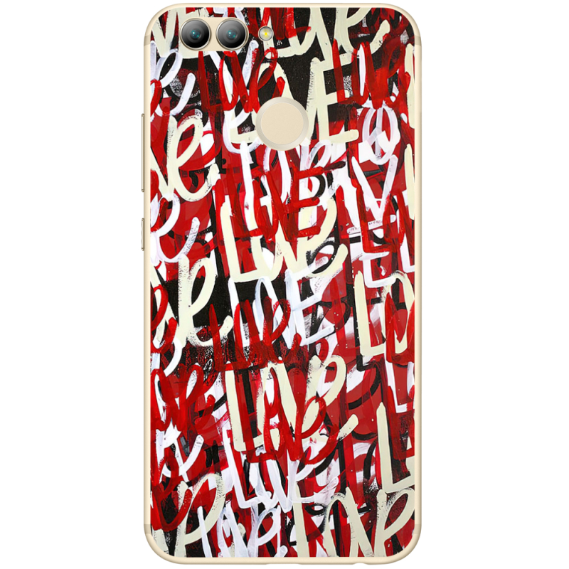 Чехол Uprint Huawei Nova 2 Love Graffiti