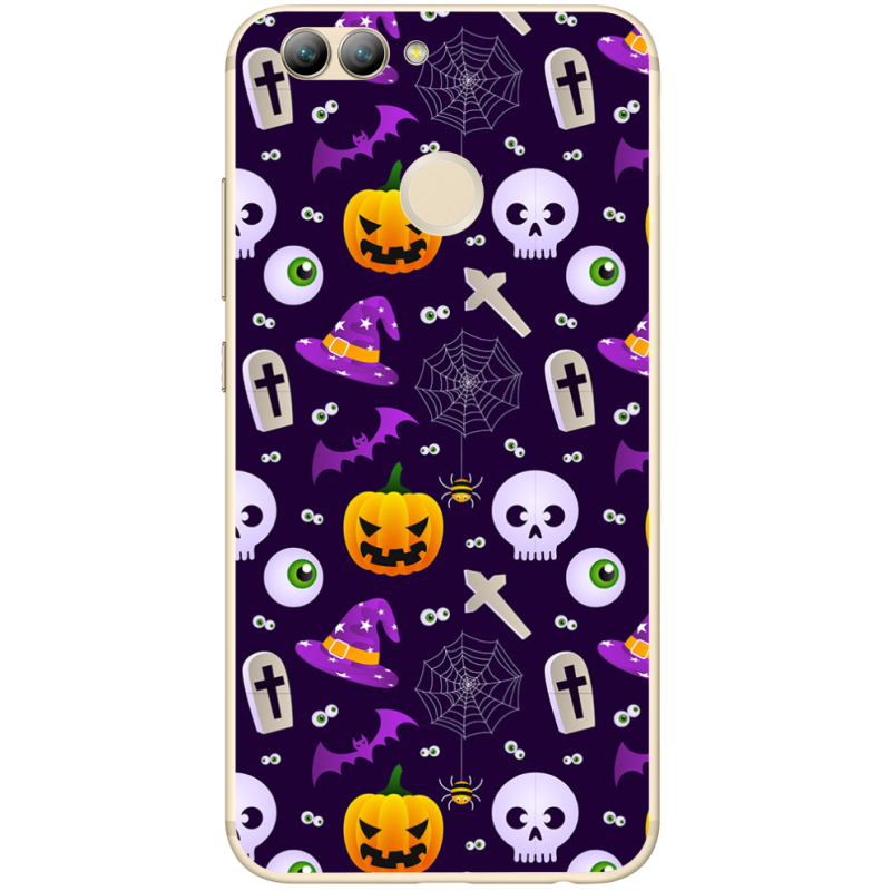 Чехол Uprint Huawei Nova 2 Halloween Purple Mood