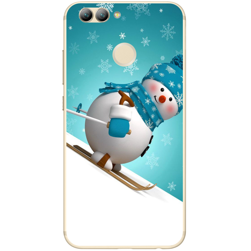 Чехол Uprint Huawei Nova 2 Skier Snowman