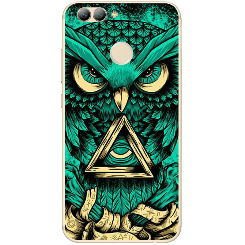 Чехол Uprint Huawei Nova 2 Masonic Owl