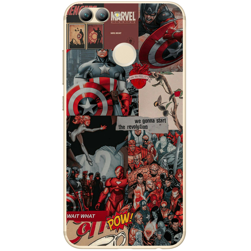 Чехол Uprint Huawei Nova 2 Marvel Avengers