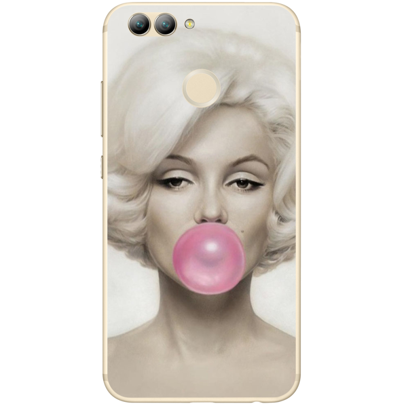 Чехол Uprint Huawei Nova 2 Marilyn Monroe Bubble Gum