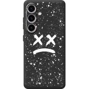Черный чехол BoxFace Samsung Galaxy S24 Sad Way