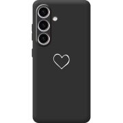 Черный чехол BoxFace Samsung Galaxy S24 My Heart