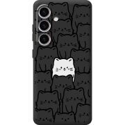Черный чехол BoxFace Samsung Galaxy S24 