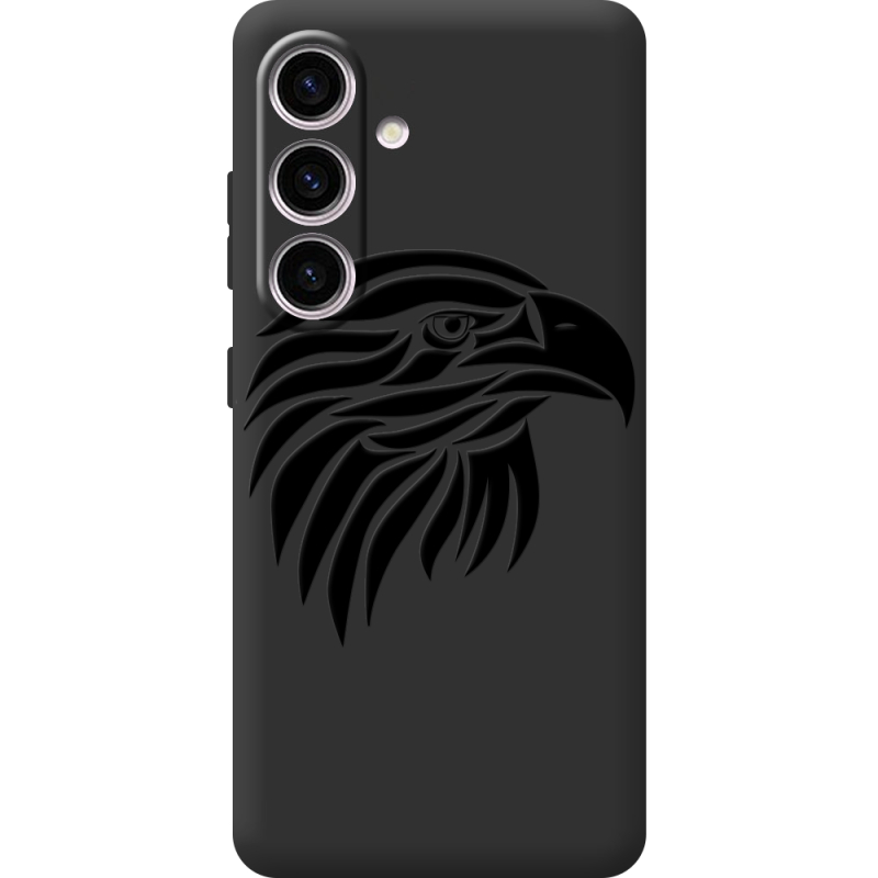 Черный чехол BoxFace Samsung Galaxy S24 Eagle