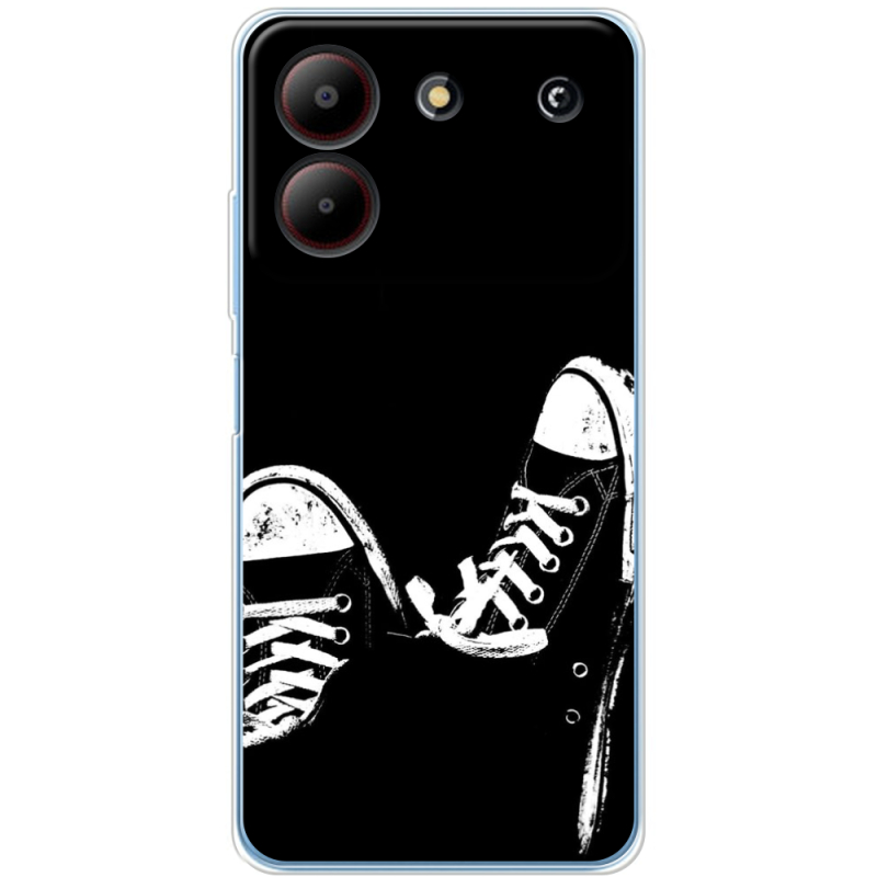 Чехол BoxFace ZTE Blade A54 Black Sneakers