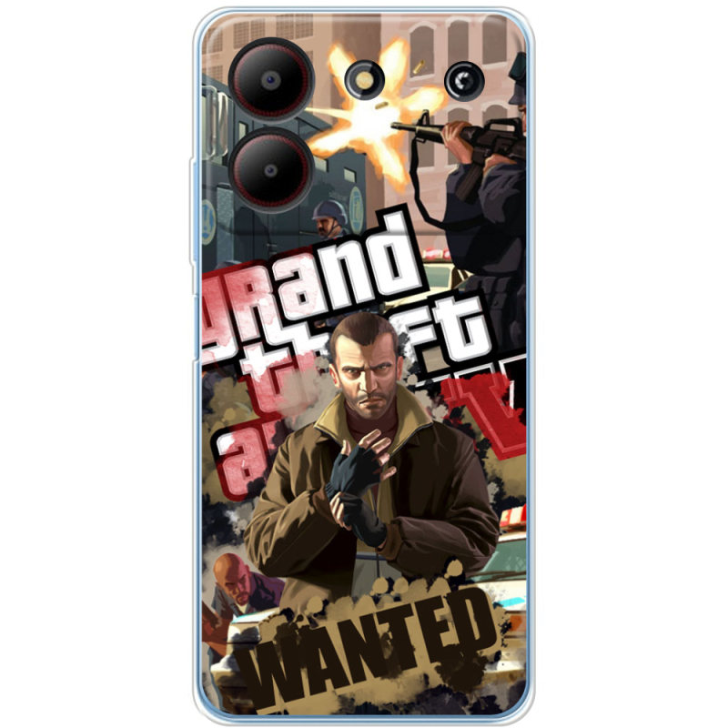 Чехол BoxFace ZTE Blade A54 GTA 4