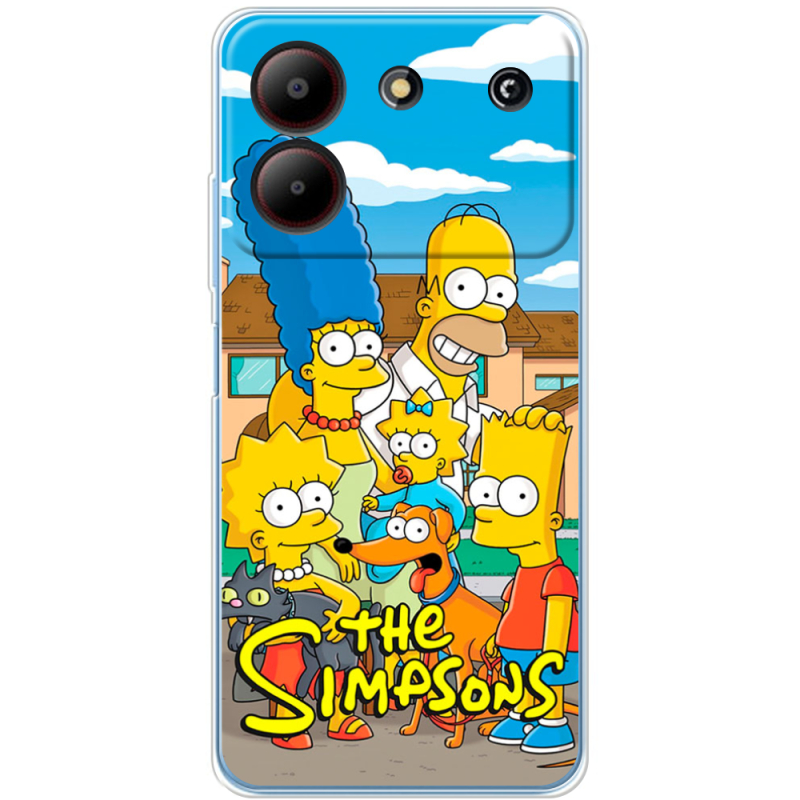 Чехол BoxFace ZTE Blade A54 The Simpsons