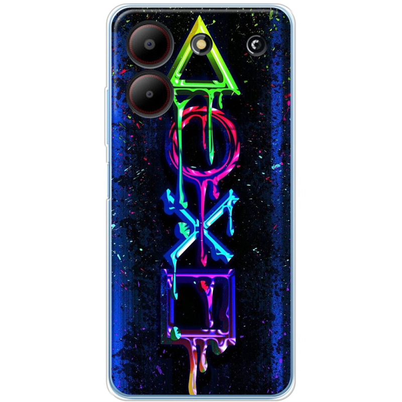 Чехол BoxFace ZTE Blade A54 Graffiti symbols