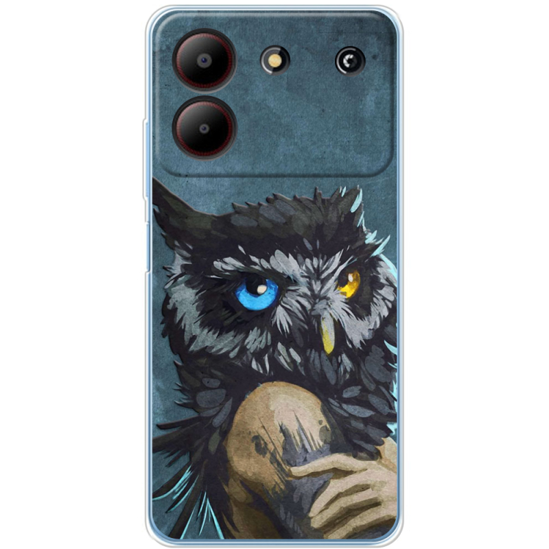 Чехол BoxFace ZTE Blade A54 Owl Woman