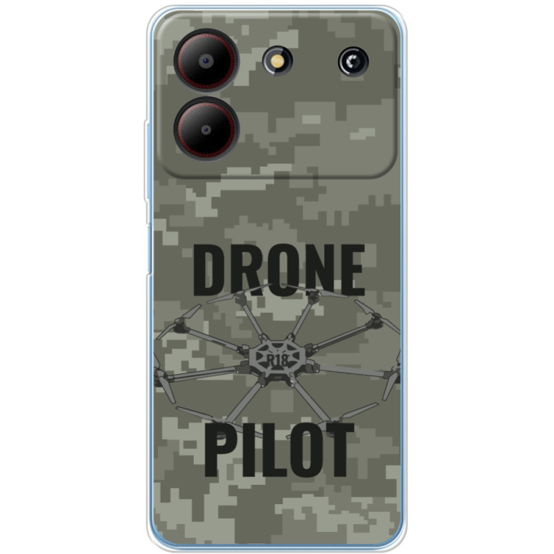 Чехол BoxFace ZTE Blade A54 Drone Pilot