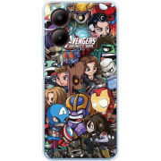 Чехол BoxFace ZTE Blade A54 Avengers Infinity War