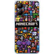 Чехол BoxFace ZTE Blade A54 Minecraft Mobbery