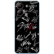 Чехол BoxFace ZTE Blade A54 Stray Kids автограф