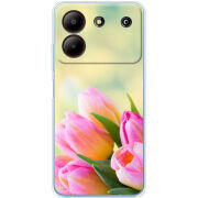 Чехол BoxFace ZTE Blade A54 Bouquet of Tulips