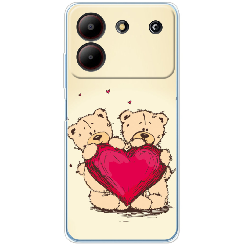 Чехол BoxFace ZTE Blade A54 Teddy Bear Love