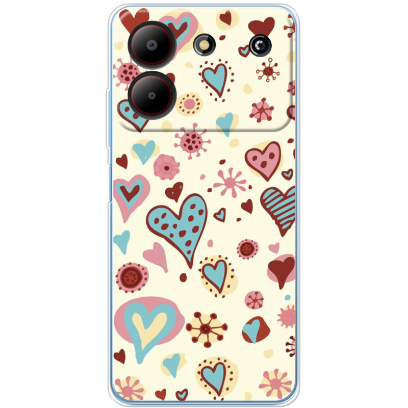 Чехол BoxFace ZTE Blade A54 Be my Valentine