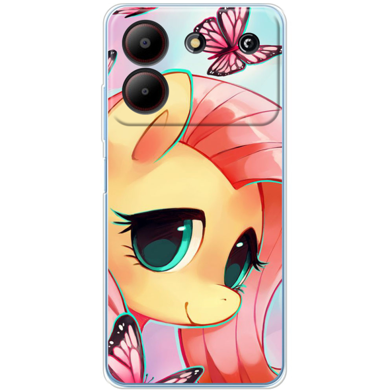 Чехол BoxFace ZTE Blade A54 My Little Pony Fluttershy